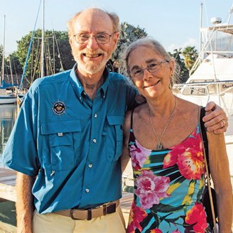 Capts. Keith and Diane Douglass